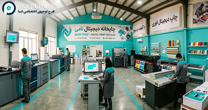 طرح توجیهی چاپخانه دیجیتال